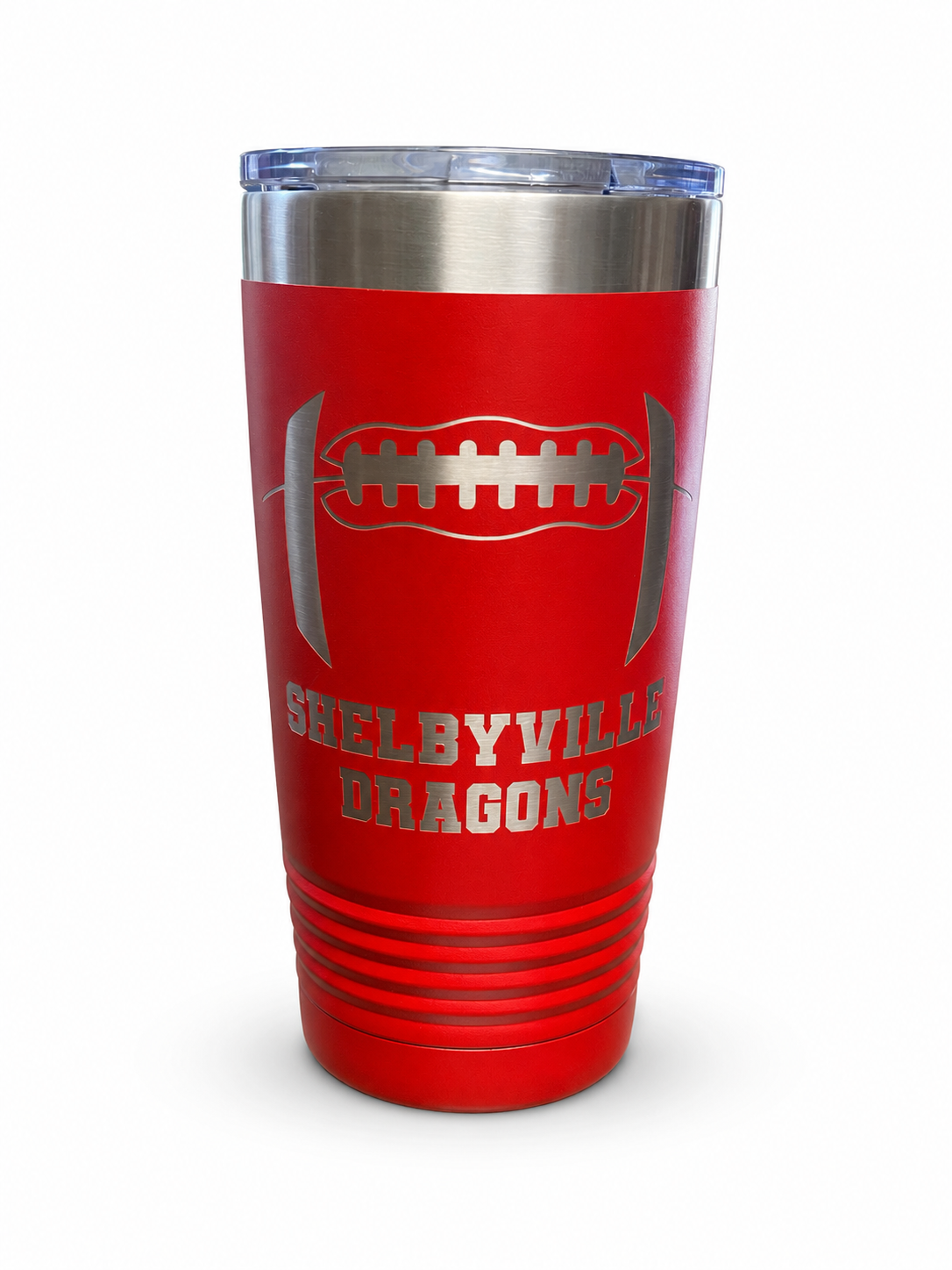 Shelbyville Dragons Red Tumbler