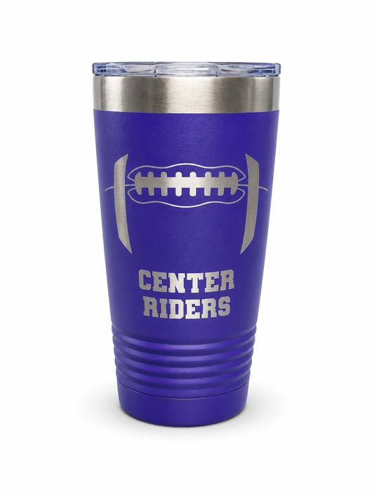 Center Riders Purple Tumbler