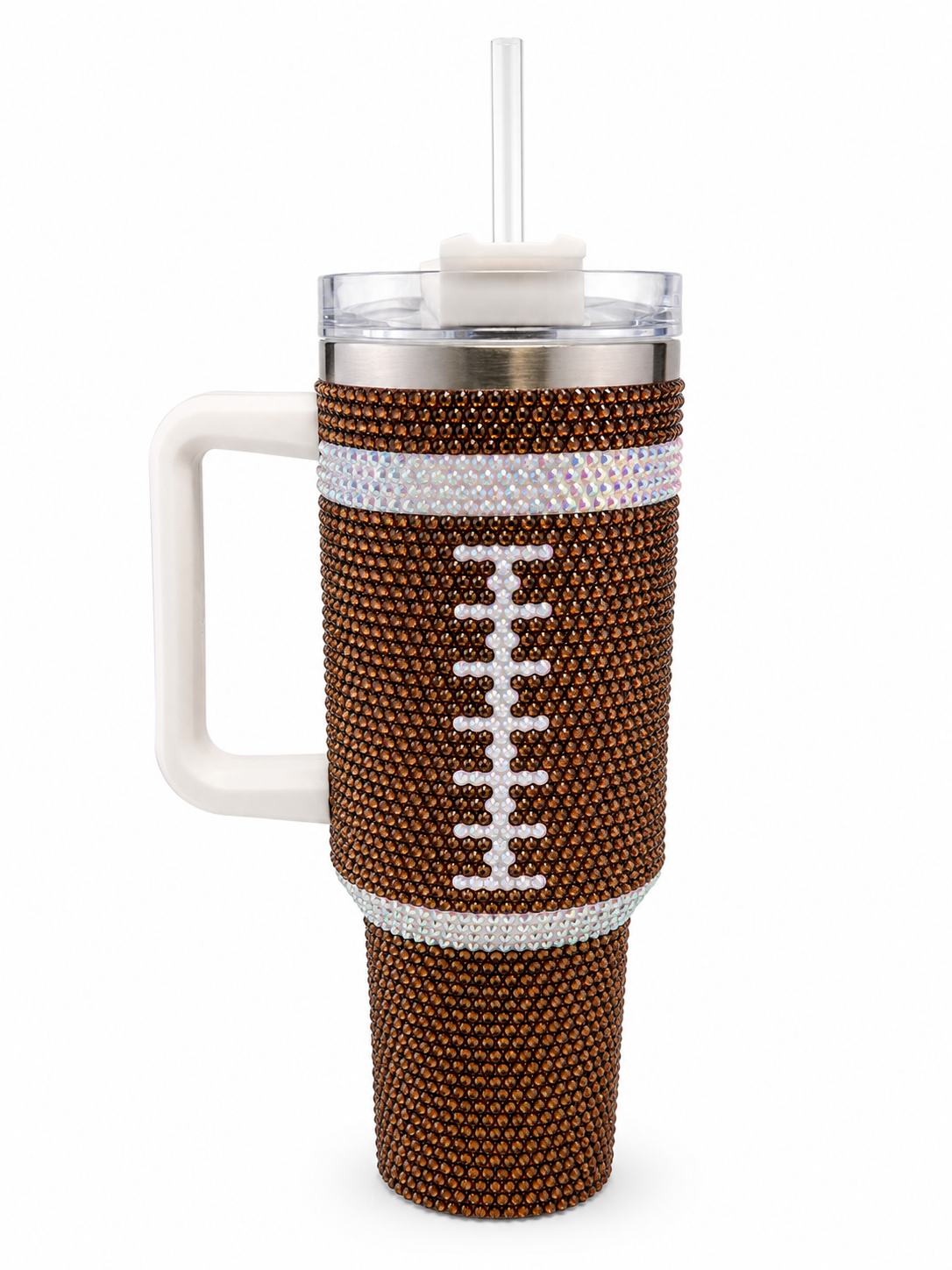 Football Rhinestone Cup