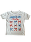 Fourth Of July American Girly Bow Tee