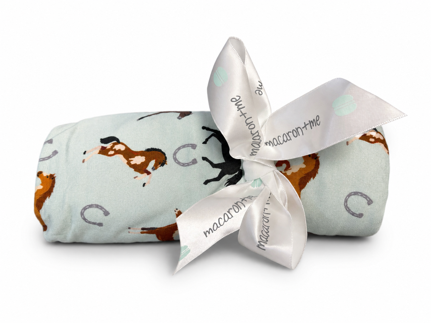 Macaron + Me Swaddle Blanket