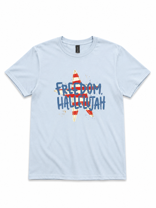 Freedom Hallelujah Adult Tee