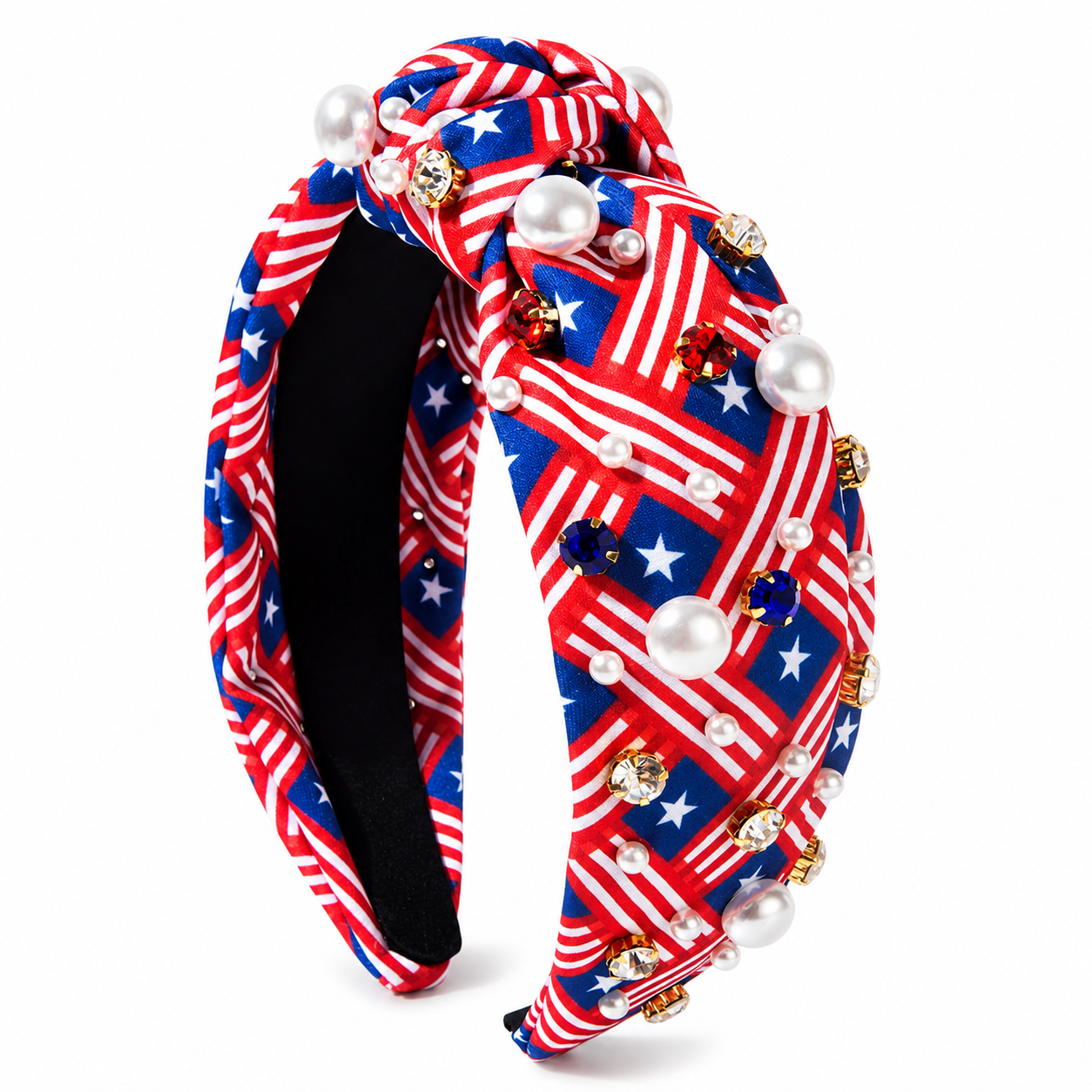 4th of July Rhinestone Headband