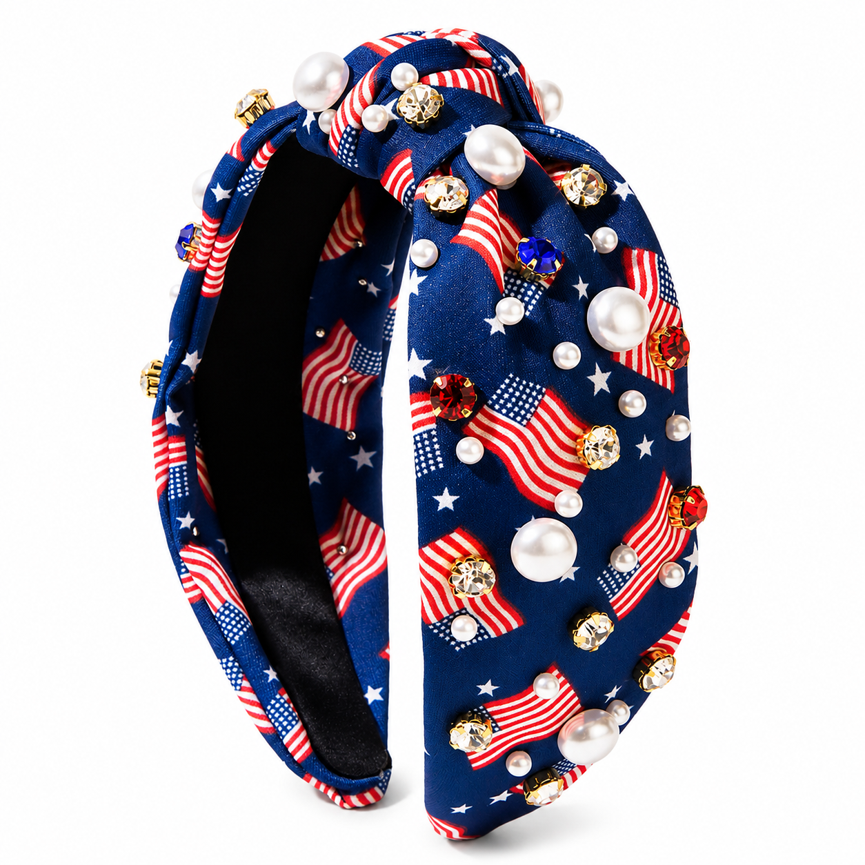 4th of July Rhinestone Headband