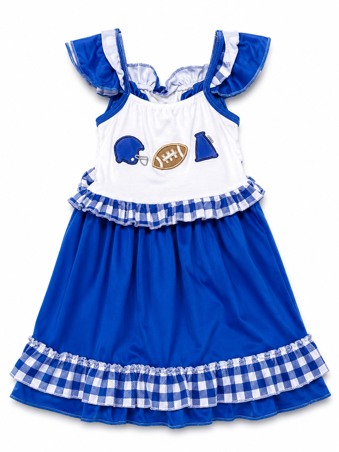 Blue Gingham Spirit Dress
