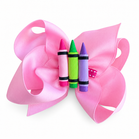 Beyond Creations 2.5” Crayons on Alligator Clip