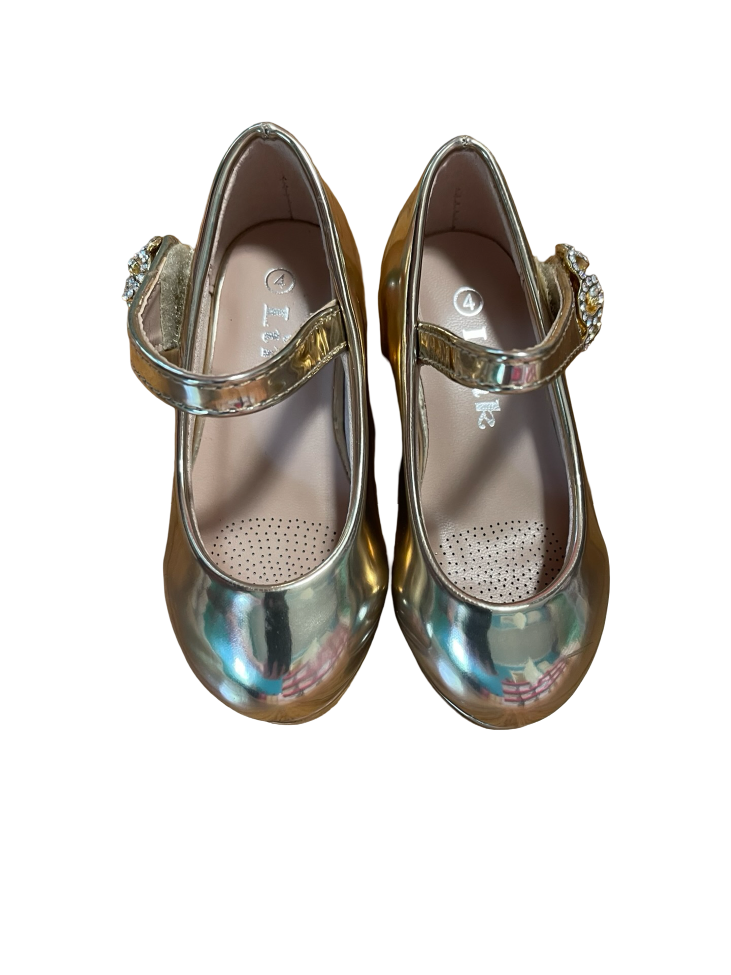 Gold Cinderella Heels