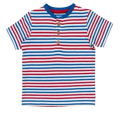 Rugged Butts Patriotic Red White & Blue Stripe Shirt