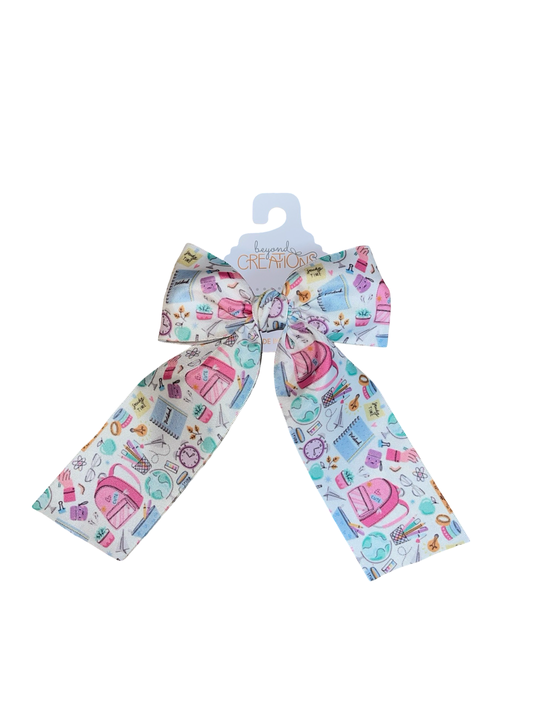 Beyond Creation Satin 4.5 Backpack Ribbon Bow