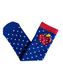 Back To School Poka Dot Apple Socks