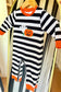 Black & White 'Spooky Friends' Romper