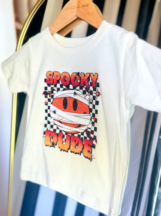 Halloween "Spooky Dude" With Mummy Tee