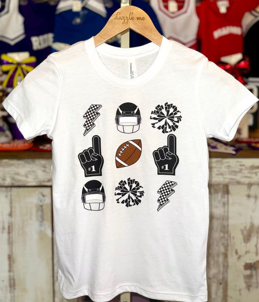 Black & White Lightning Spirit Tee