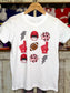 Red, Black, & White Lightning Spirit Tee