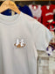 Grey & Red We've Got Spirit Coquette Megaphone Tee