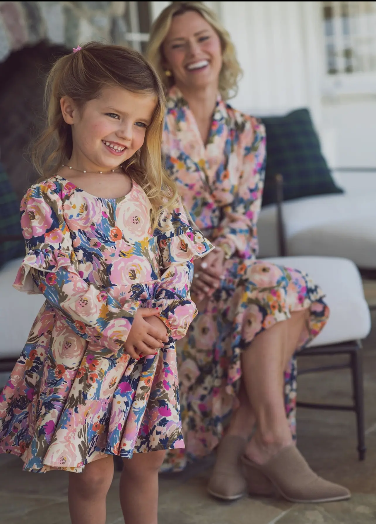 Monet Floral Rose Garden Dress