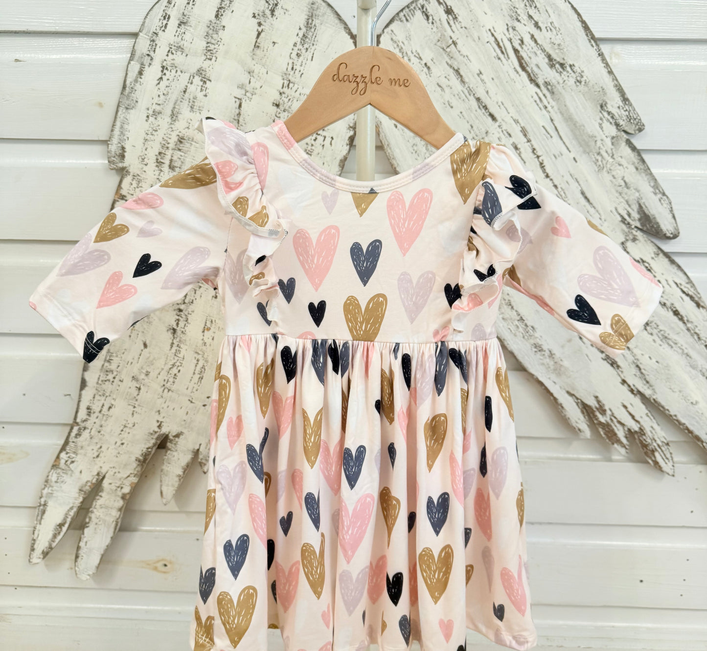 I Heart You Twirl Dress