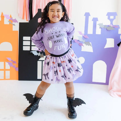 Sweet Wink Halloween Spooky Bows Tutu