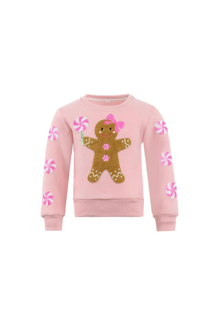 Christmas Gingerbread & Candy Cane Sweatshirt