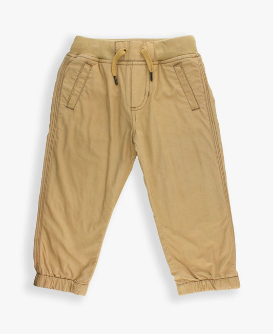Baby Duffee Registry RuggedButts Boys Khaki Jogger Pants