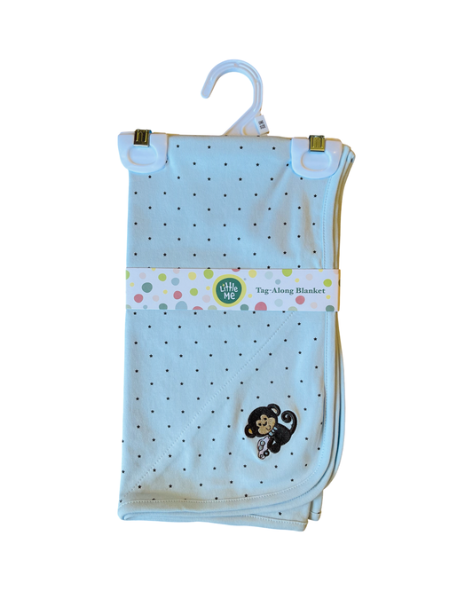 Little Me Tag-Along Monkey Blanket