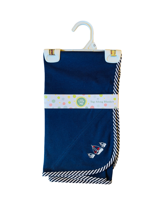 Little Me Tag-Along Sailboat Blanket