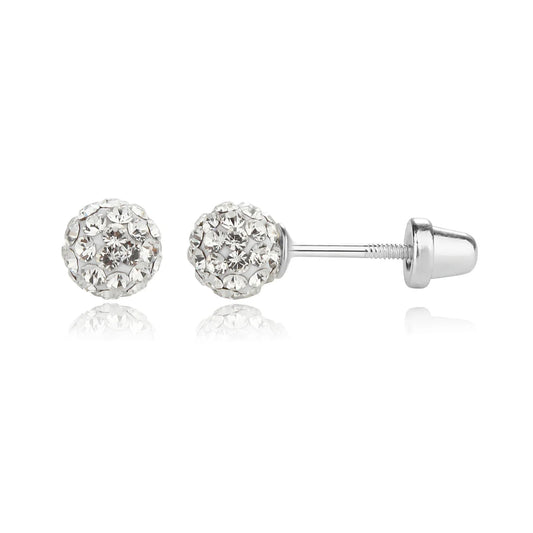 Cherished Moments Stardust Ball Earrings