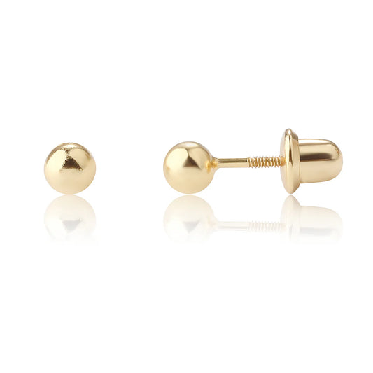 Cherished Moments Gold Pearl Earrings