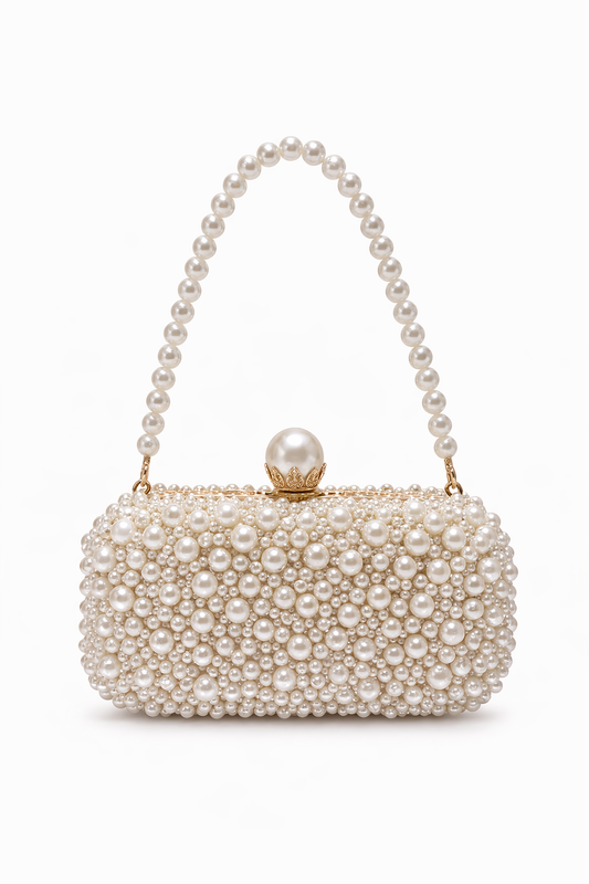 Small Pearl Clutch Purse