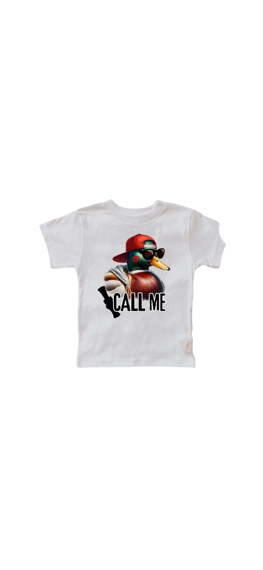 Boys Valentines Duck “Call Me” Tee
