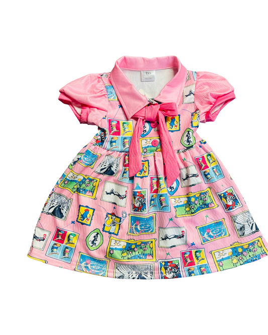 Dr. Seuss Pink Dress