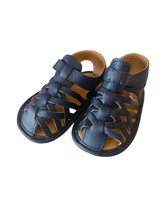 Baby Deer Navy Sandals