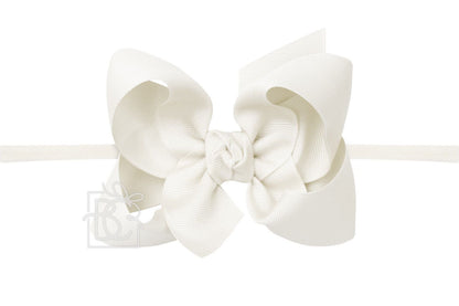Beyond Creation 4.5” Large Pantyhose Headband Bow