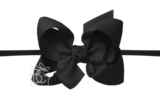 Beyond Creations 4.5” Large Pantyhose Headband Bow