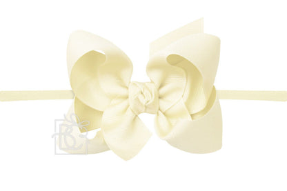 Beyond Creation 4.5” Large Pantyhose Headband Bow