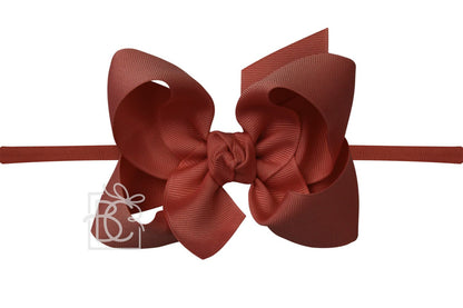 Beyond Creation 4.5” Large Pantyhose Headband Bow