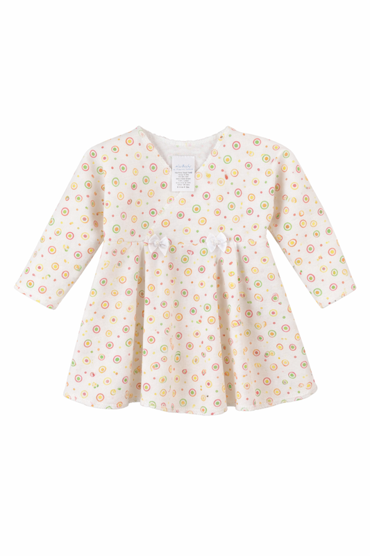 NuBaby Preemie Dot Dress 6-8LB