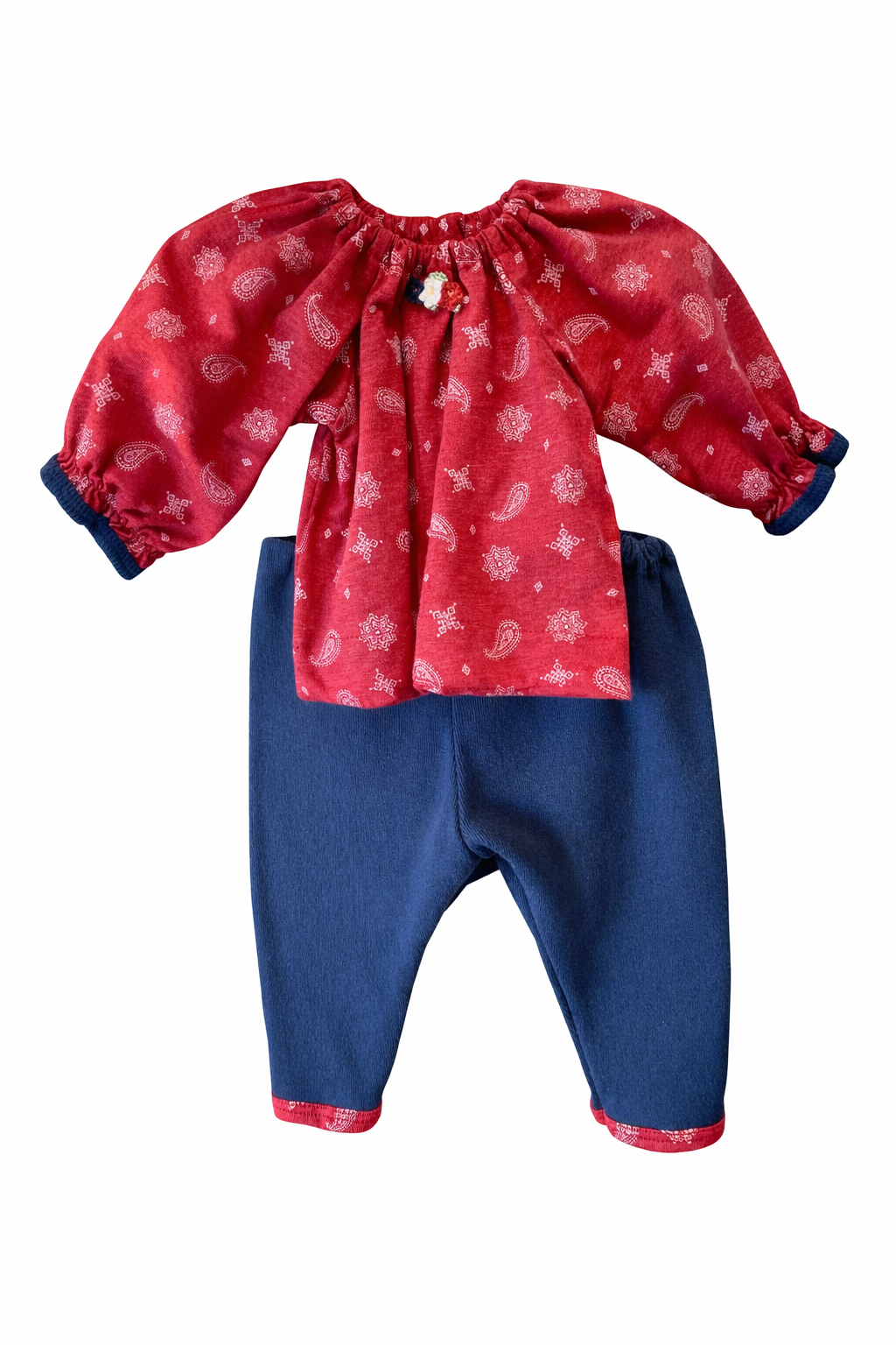 NuBaby Preemie Paisley Set 6-8LB