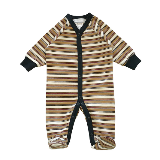 Itty Bitty Baby Preemie Stripe Footed Sleeper 3-5LB