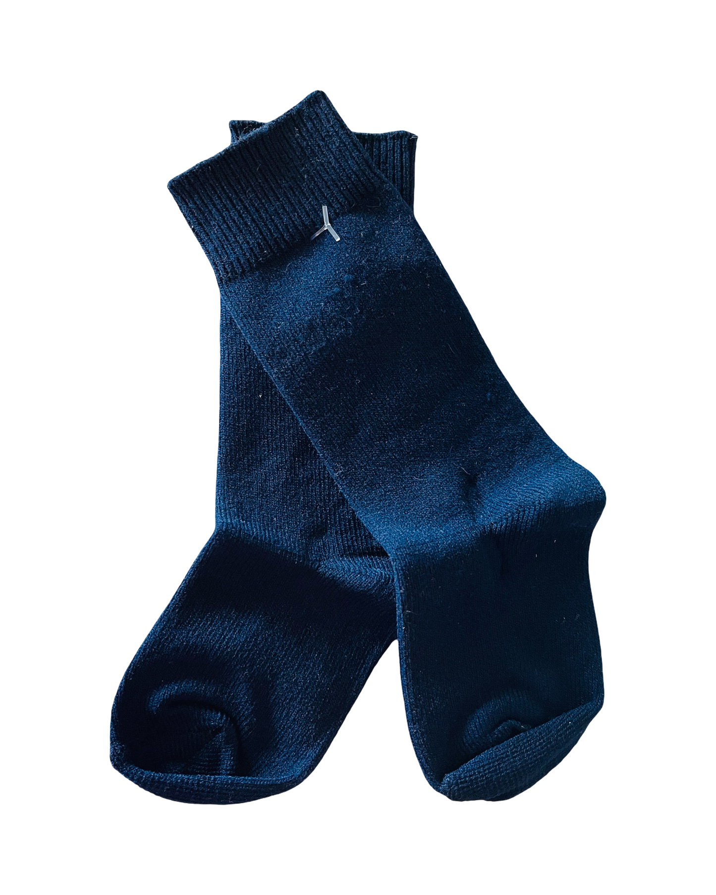 Baby Deer Navy Knee Socks