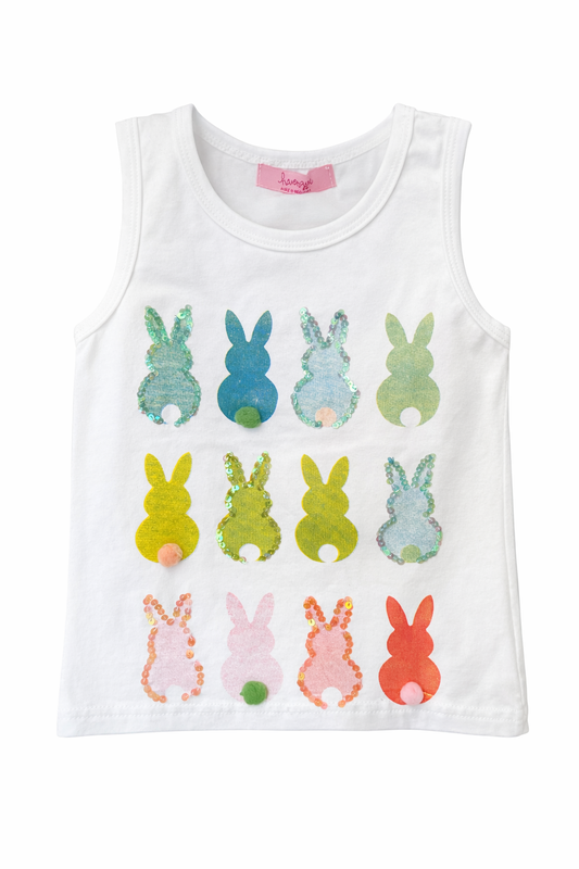 Haven Girl 'Rainbow Bunnies' Tank