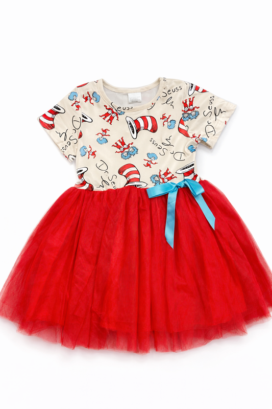 Dr. Seuss Hat Tutu Dresss