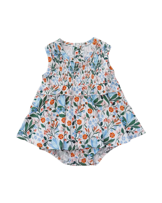 Camila Vergara Registry Elle & Mily Eleanor Bamboo Skirted Bodysuit