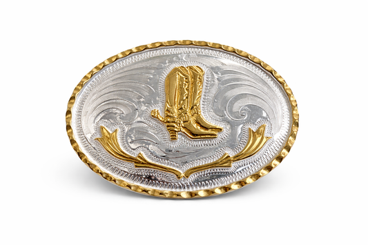 Cowboy Boots Belt Buckle