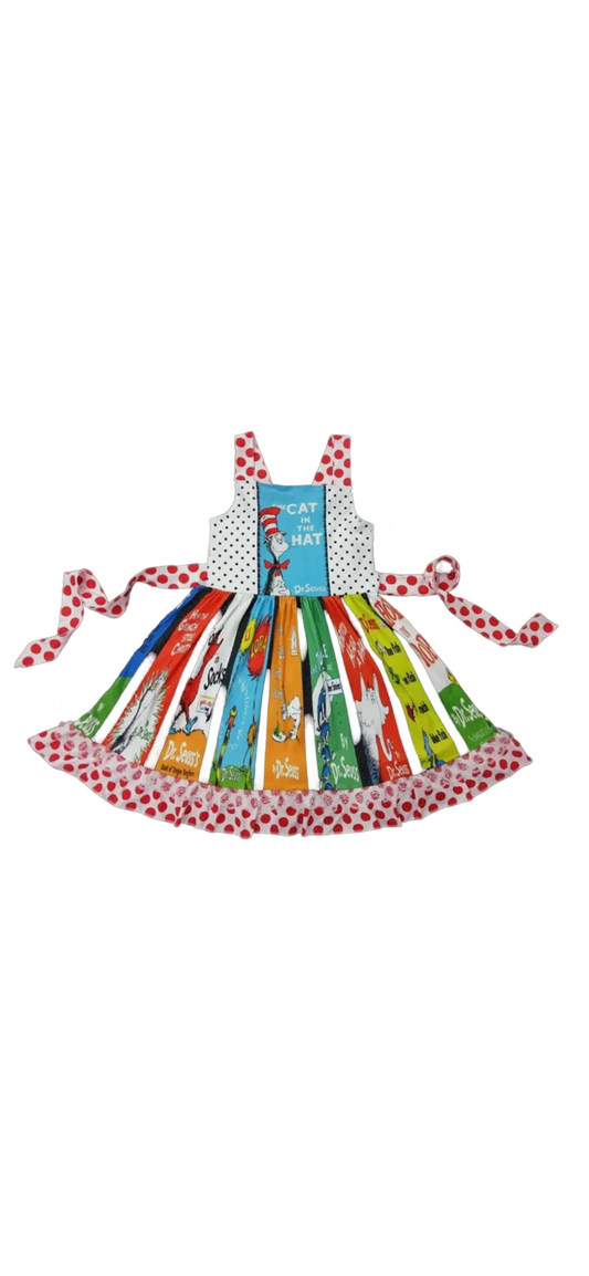 Dr. Seuss The Cat in the Hat Strap Twirl Dress