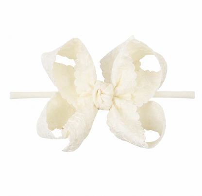 Beyond Creations Scalloped Lace Headband