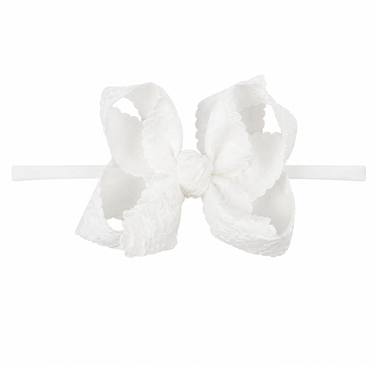 Beyond Creations Scalloped Lace Headband