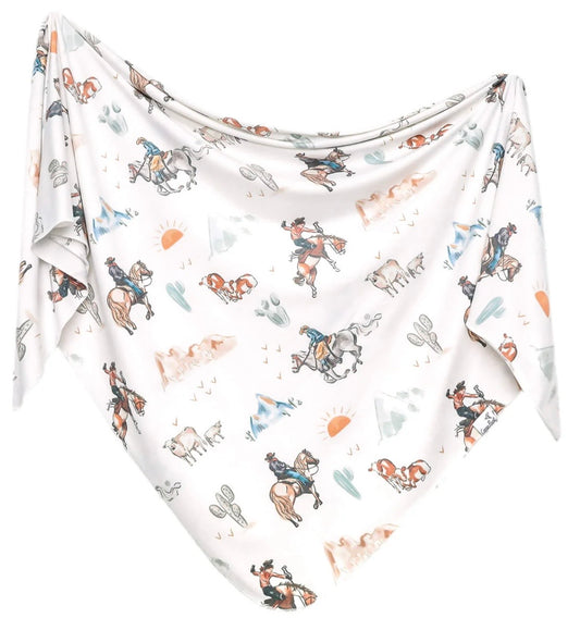 Baby Campbell Registry Copper Pearl 'Boone' Swaddle