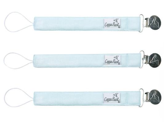 Baby Campbell Registry Copper Pearl 'Air' Binky Clips