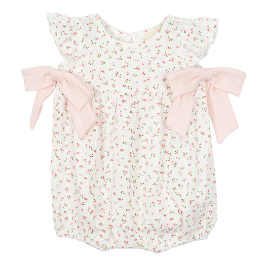Leighton Pearl Registry Mabel + Honey Floral Romper